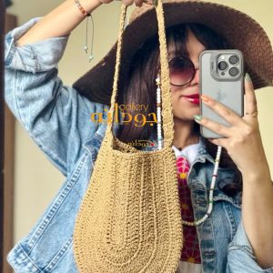 کیف رافیا نیم دایره